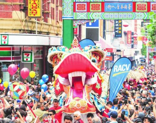 中国侨网墨尔本市唐人街。(澳大利亚《星岛日报》)