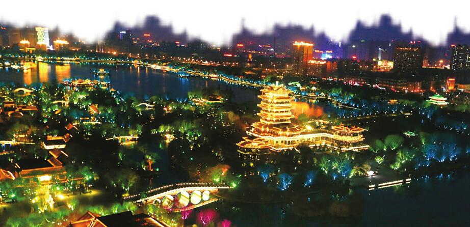 “一湖一环”景观照明聚人气又聚财气 多彩夜景引爆“夜游泉城”