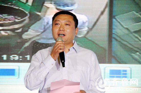 山东鲁润阿胶药业有限公司董事长邓来义致欢迎词（齐鲁网记者